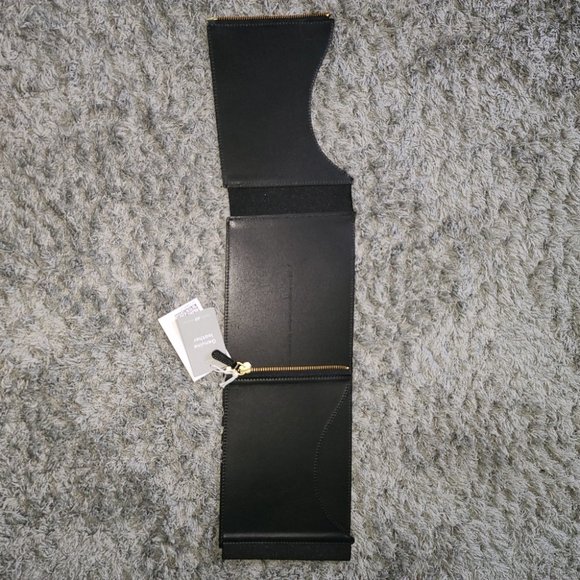 H&M Genuine Leather Wide Waist Belt - M - Picture 3 of 8